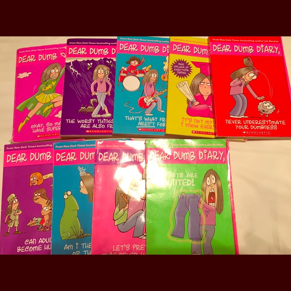 Dear Dumb Diary book series 9 books