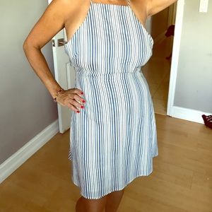 Lush open back summer dress