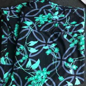 LuLaRoe TC Floral Geometric Leggings