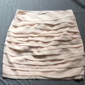 Blush pink express skirt