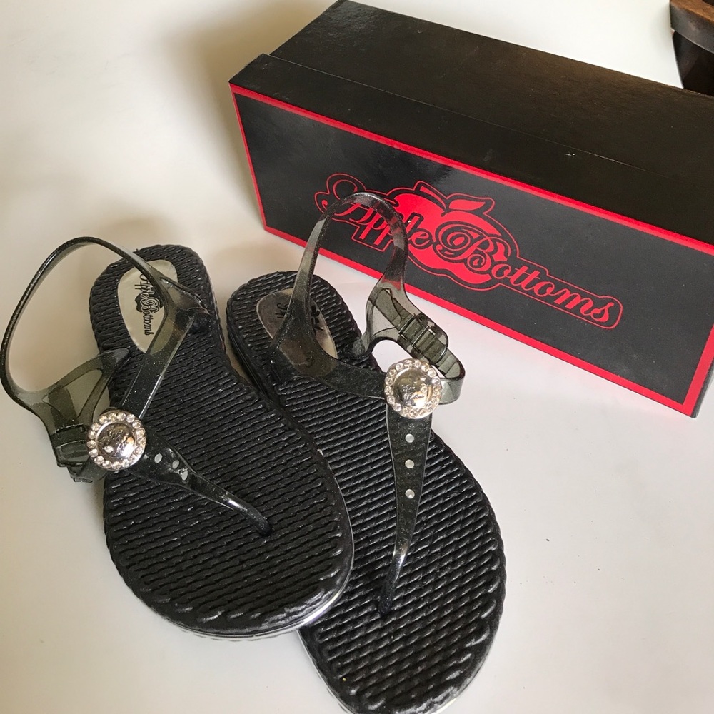 Apple Bottom sandals
