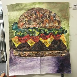 Burger Collage