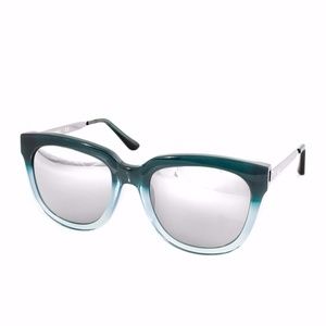Turquoise Square Sunglasses