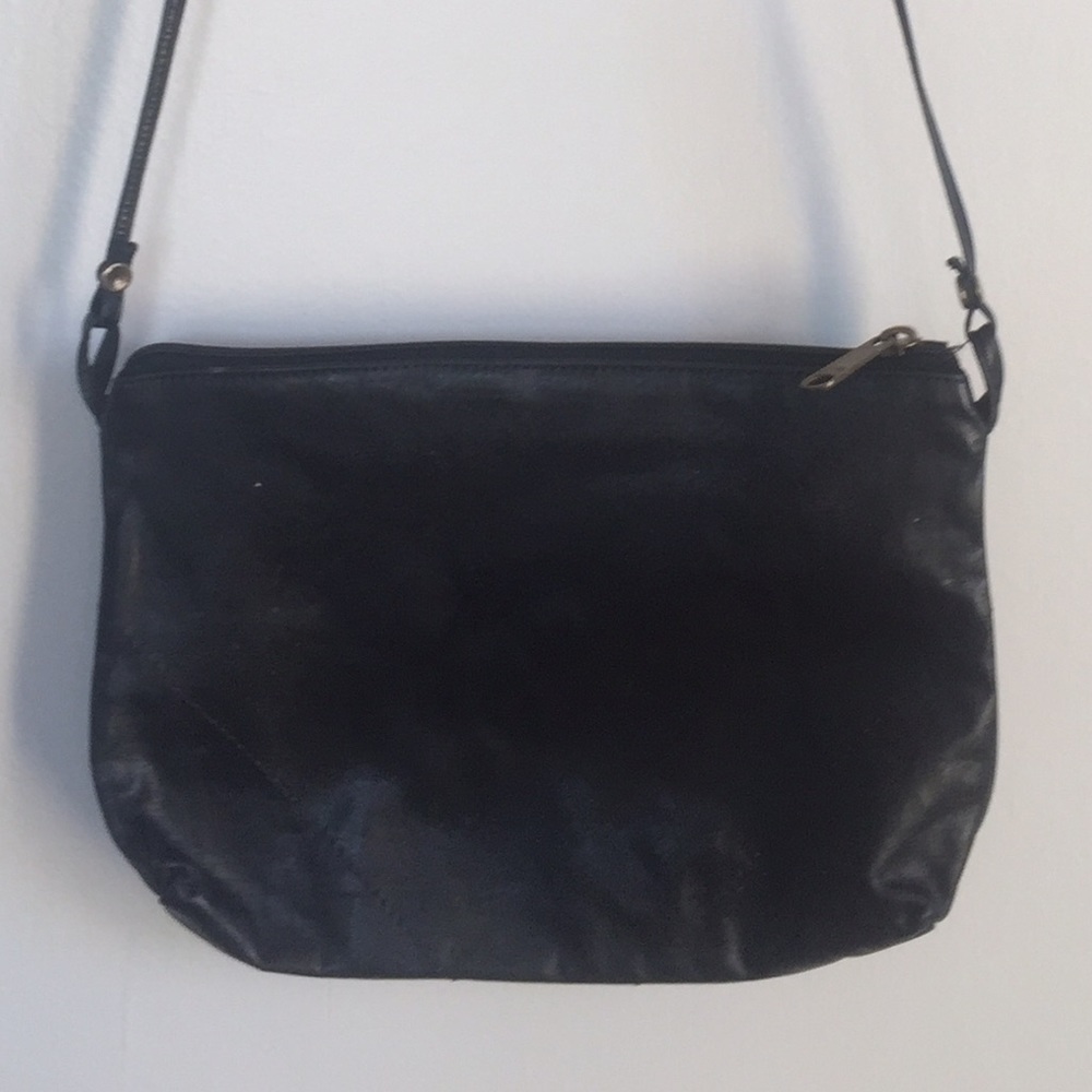 Black Leather Purse