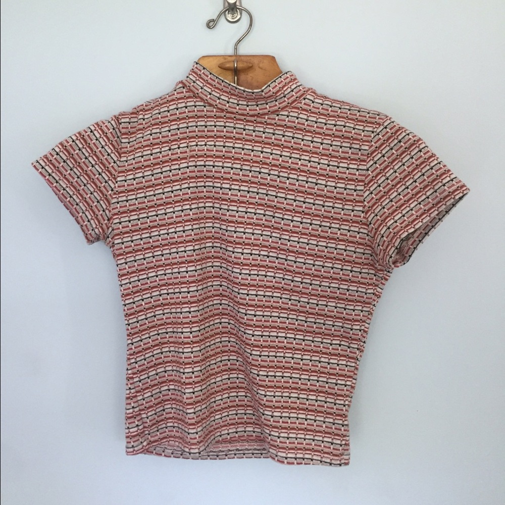 Mock neck top