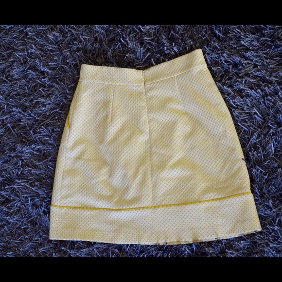 Polkadot yellow skirt - Picture 2 of 4