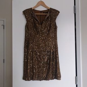 Sequin Holiday Dress Nanette Lepore