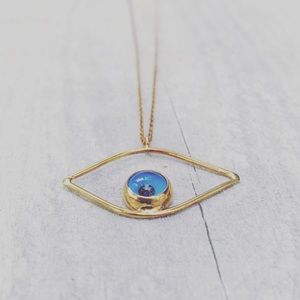 Zahanata - Big Evil Eye Necklace