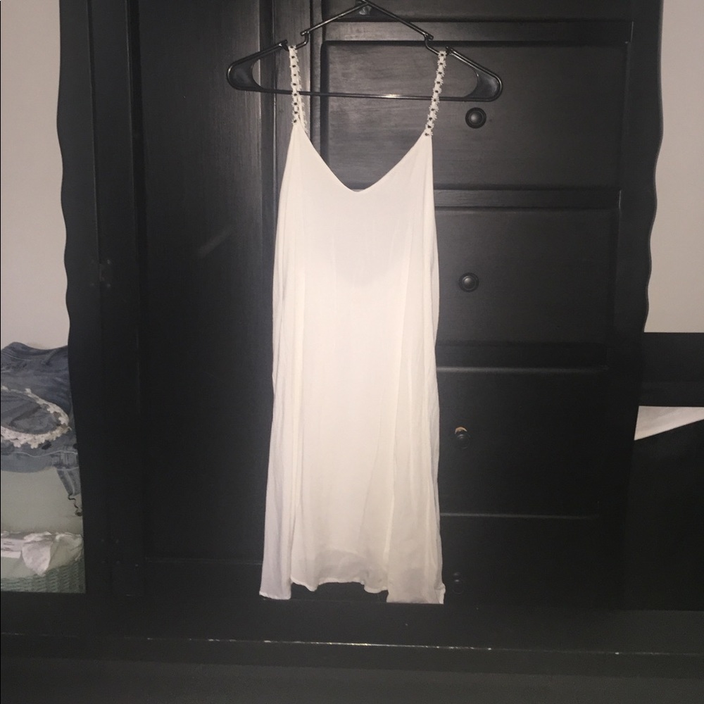 White cotton dress