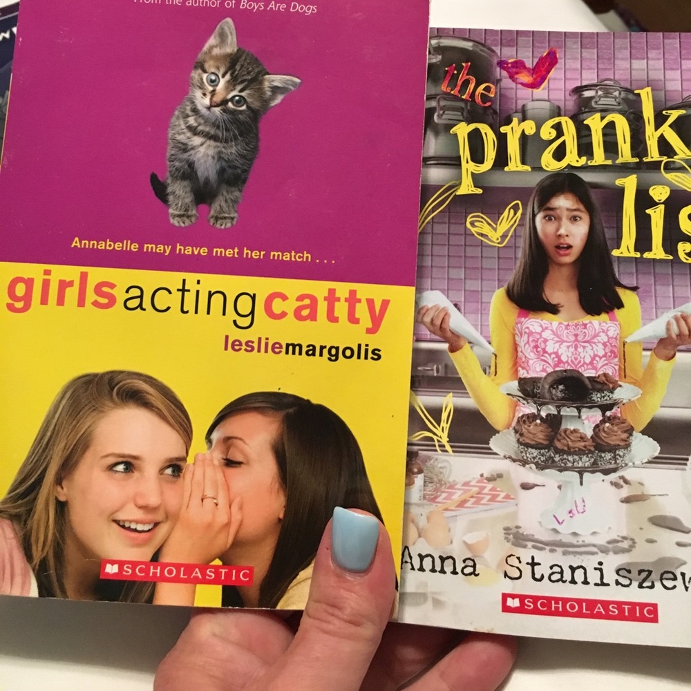 2 books. Titles in photo