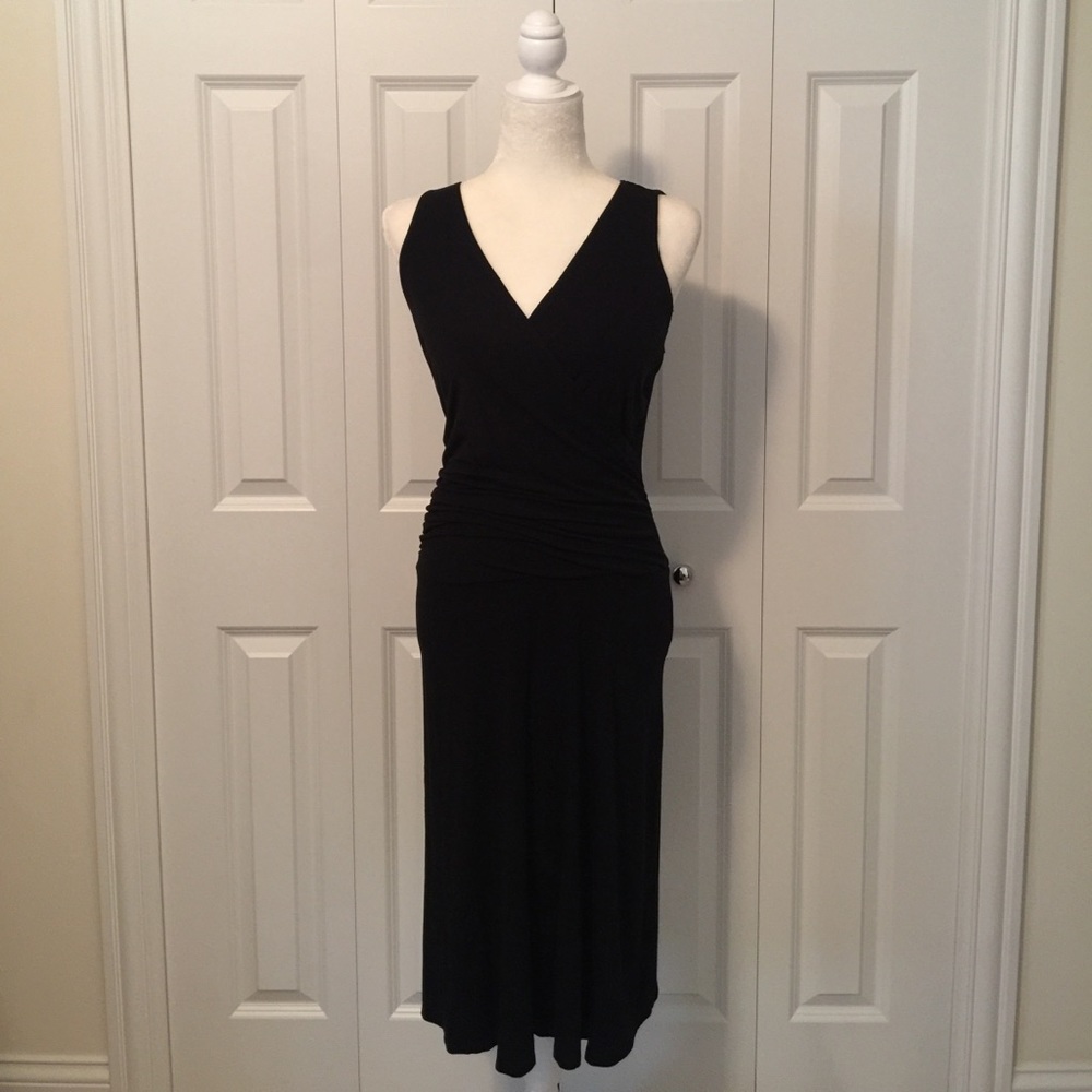 CAbi Black sleeveless Dress