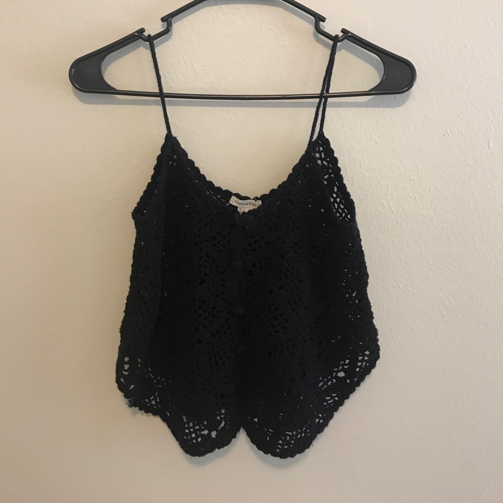 Crochet crop top