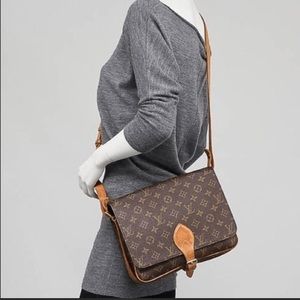 Authentic LV cartouchiere Gm