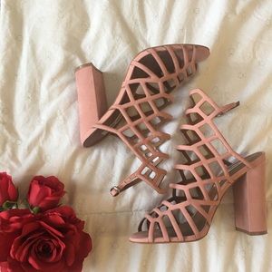 Pink heels