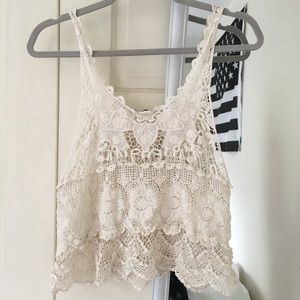 brandy crochet top