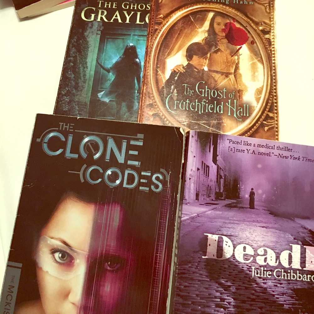 4 mystery books