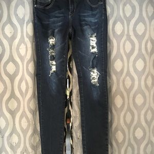 Mitzi Michel distressed jeans