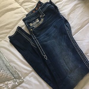 Rock revival skinny jeans