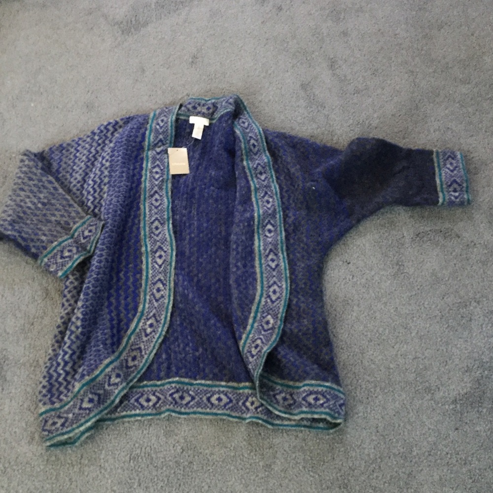 CHICOS OPHELIA OMBRÉ COCOON SWEATER