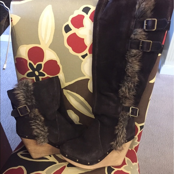 Buckle- naughty monkey suede boots - Picture 2 of 5