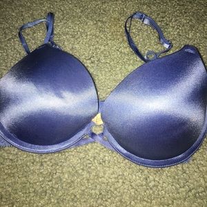 Blue Maddie push up bra