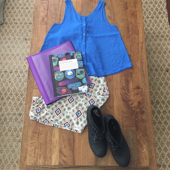 Girls Button Down Tank - Picture 5 of 5