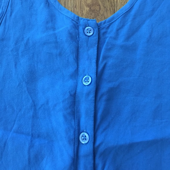 Girls Button Down Tank - Picture 4 of 5