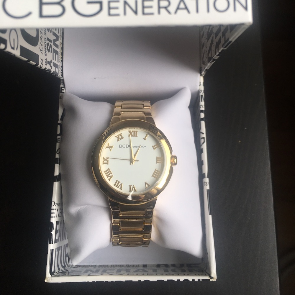 BCBGeneration gold metal watch