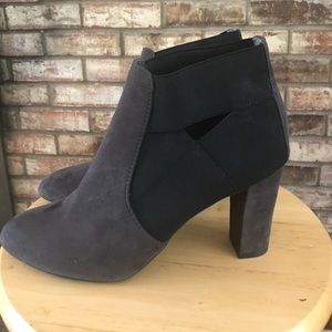 Very nice suede gray booties size 7