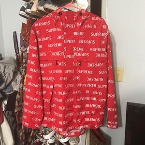 supreme jackets coats 3m reflective repeat taped seam jacket