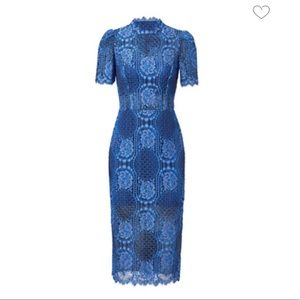 Alexis Blue Delila Sheath Dress