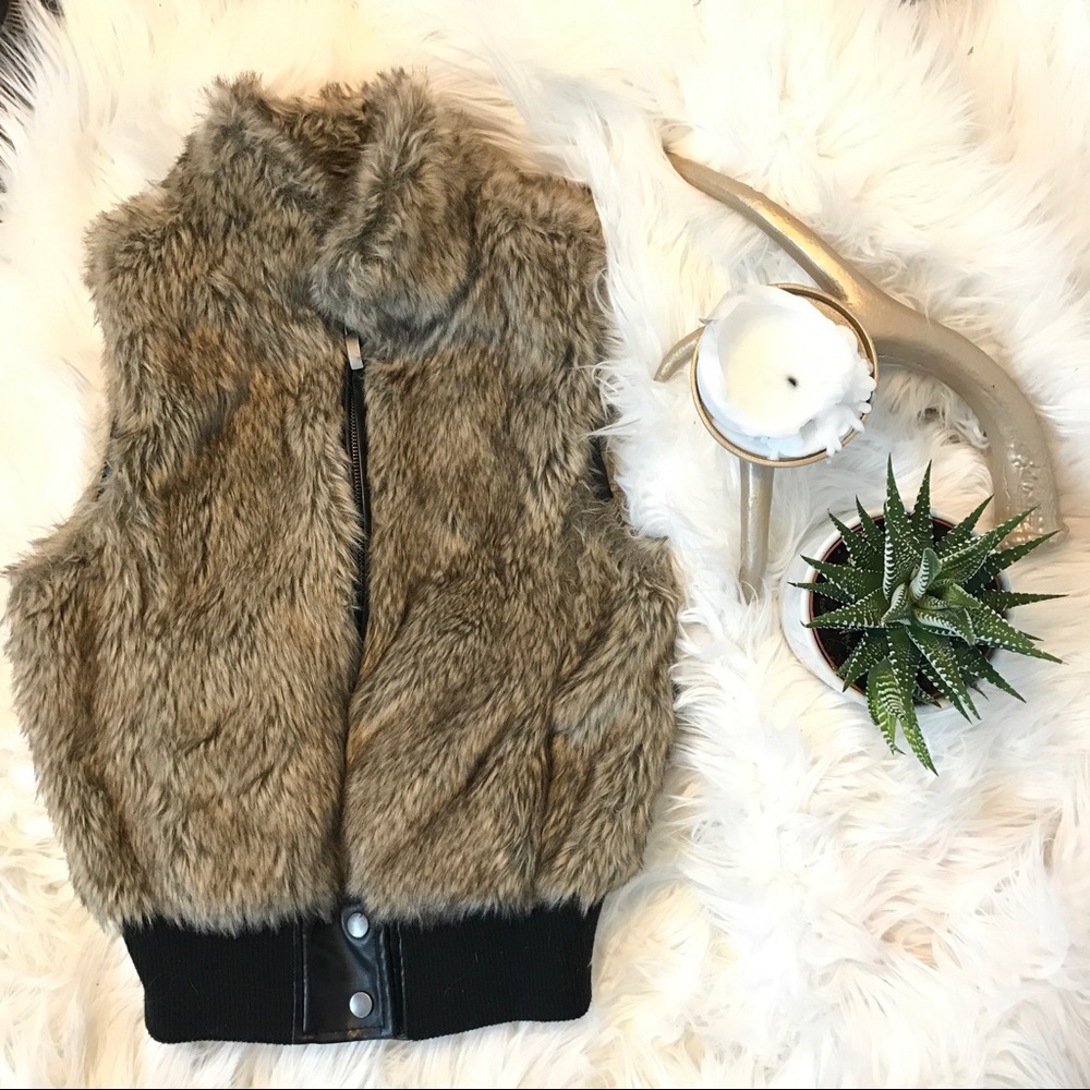 Faux Fur Vest