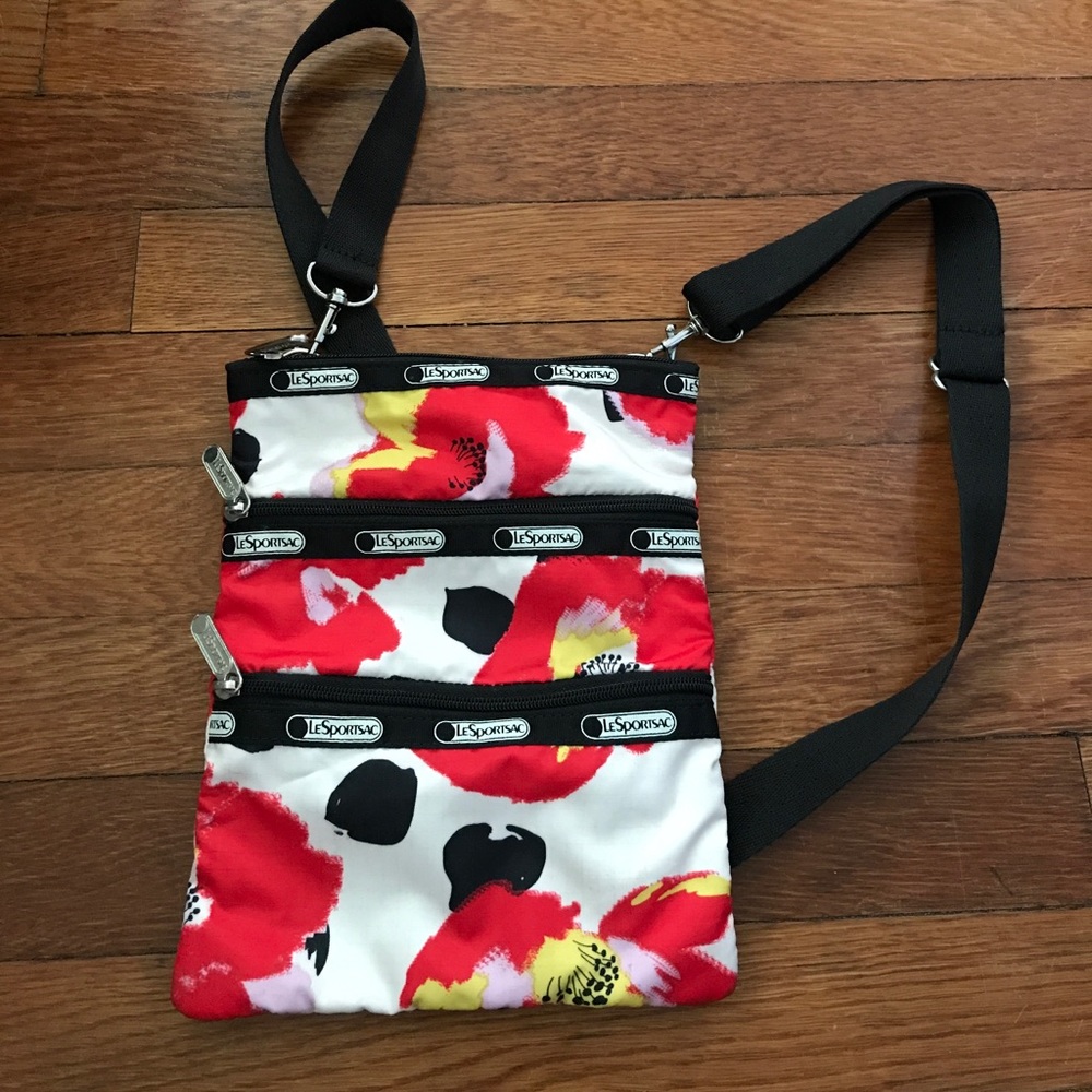LeSportsac 3 Zip Crossbody