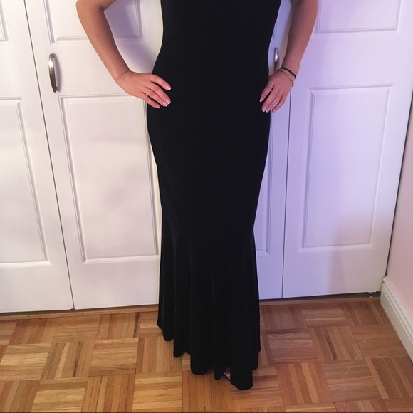 David Meister One Shoulder Dress - Picture 4 of 6