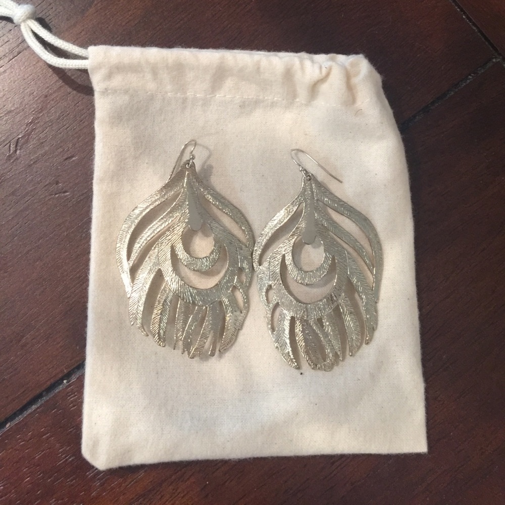 Kendra Scott Karina Statement Earrings in Gold