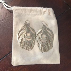 Kendra Scott Karina Statement Earrings in Gold