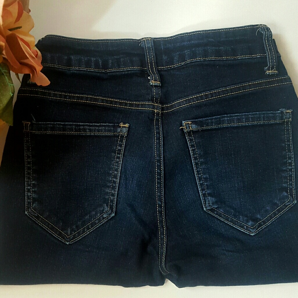 Navy blue jeans
