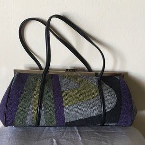 Authentic Emilio Pucci wool handbag.