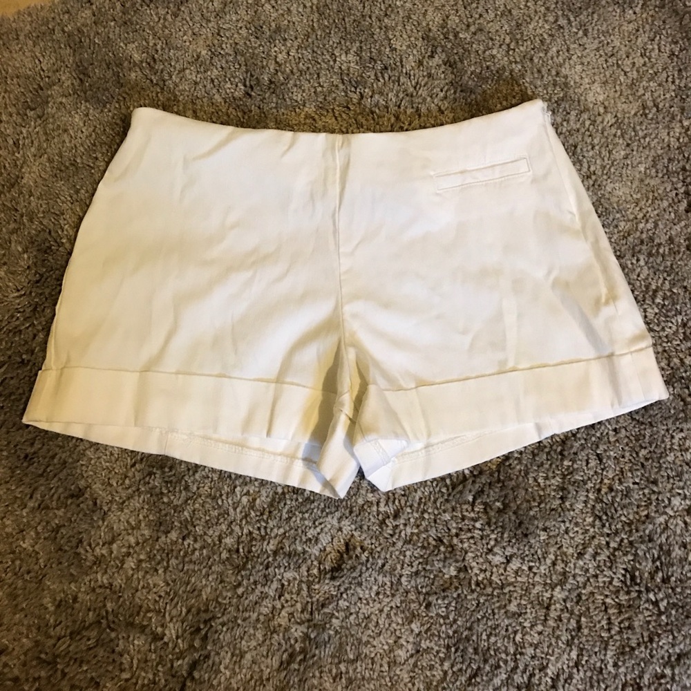 White Shorts