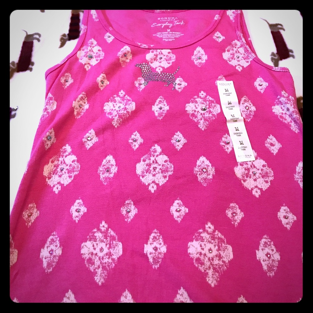 Dachshund Doxie Wiener Sausage dog tank top