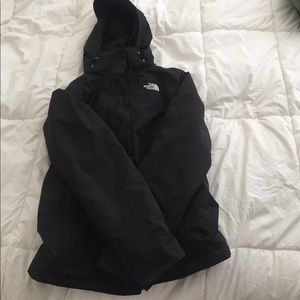 the North Face Hyvent Jacket with Fur Lining