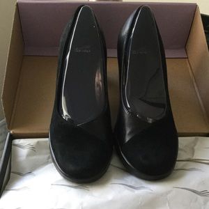DANSKO TUTTTIE BLACK NAPPA/SUEDE SIZE 6 SHOES