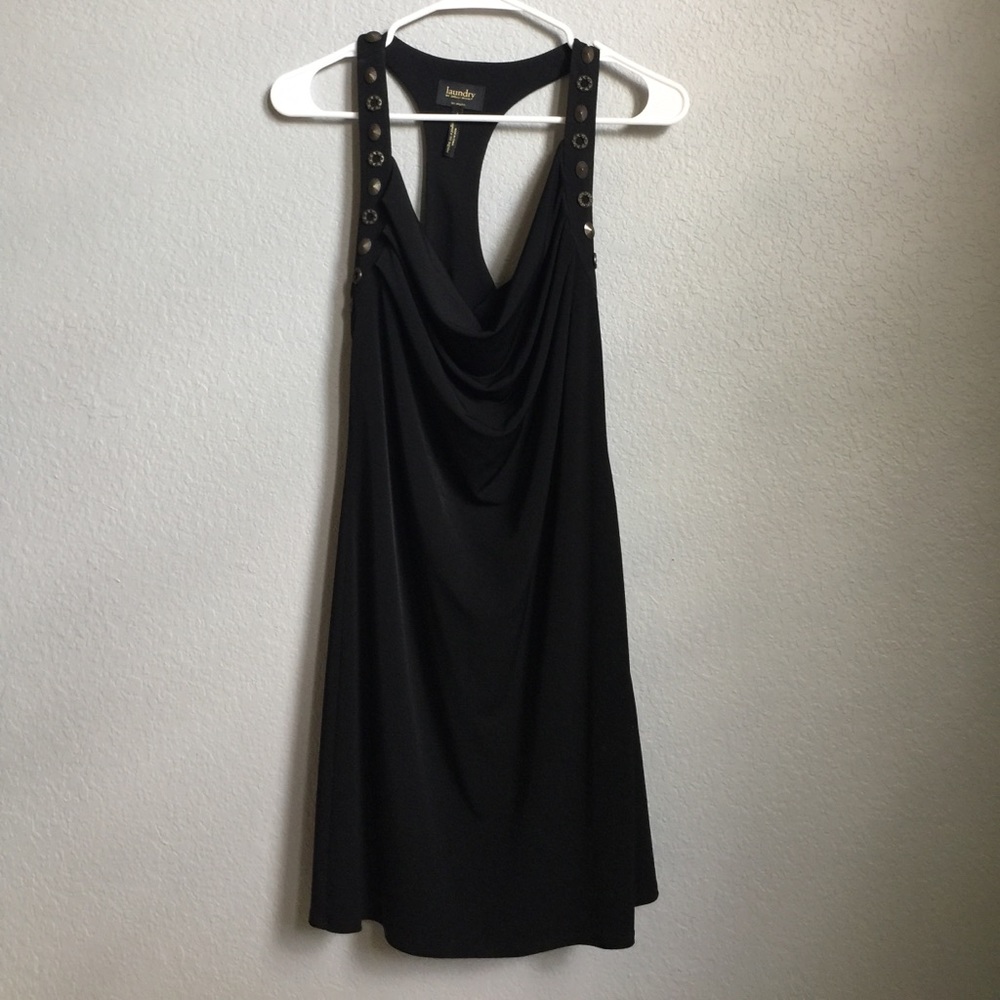 never worn laundry by Shelli Segal Black Dress