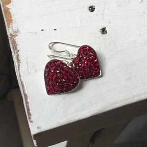 ❤️925 Silver Heart Earrings•Brand New❤️