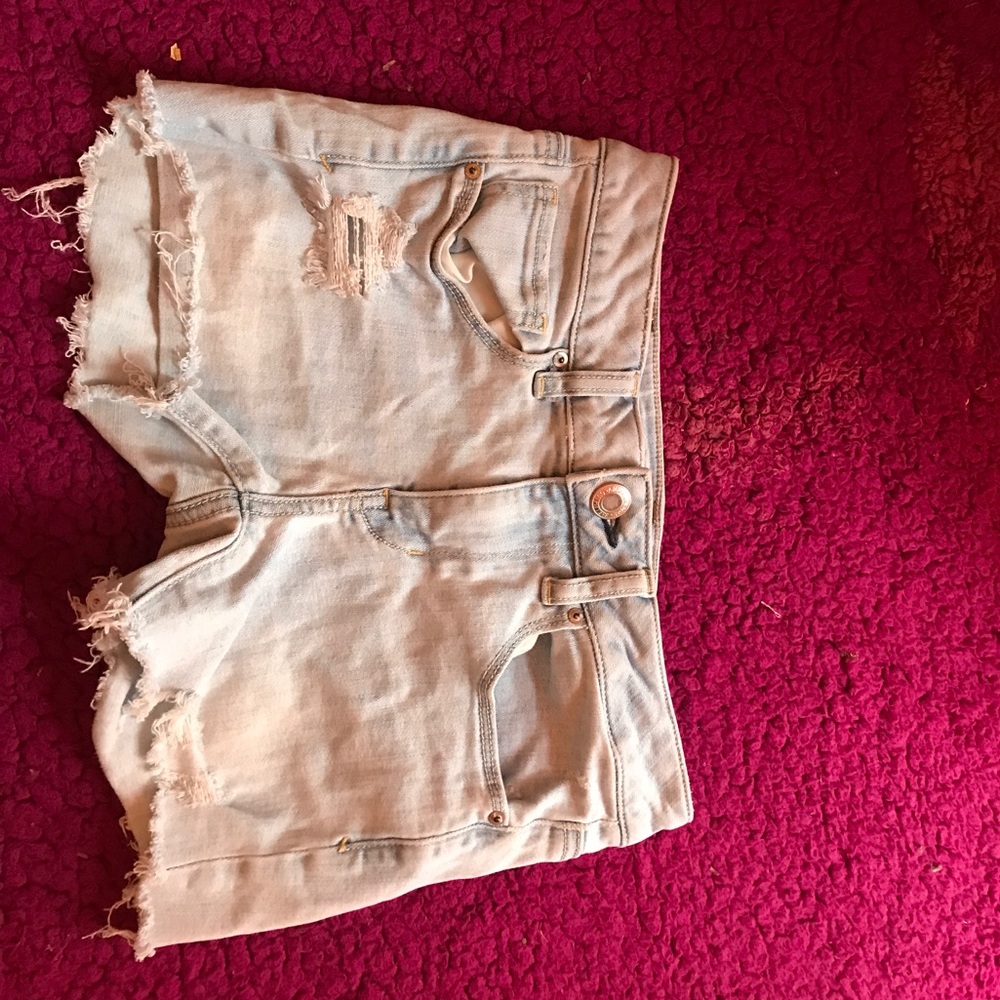 american eagle jean shorts