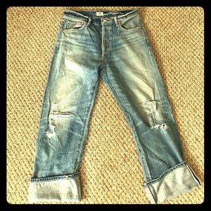 CITIZENS OF HUMANITY Cora High Rise Relaxed Crop