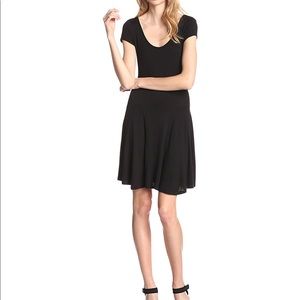 BCBGeneration Flowy Black Dress