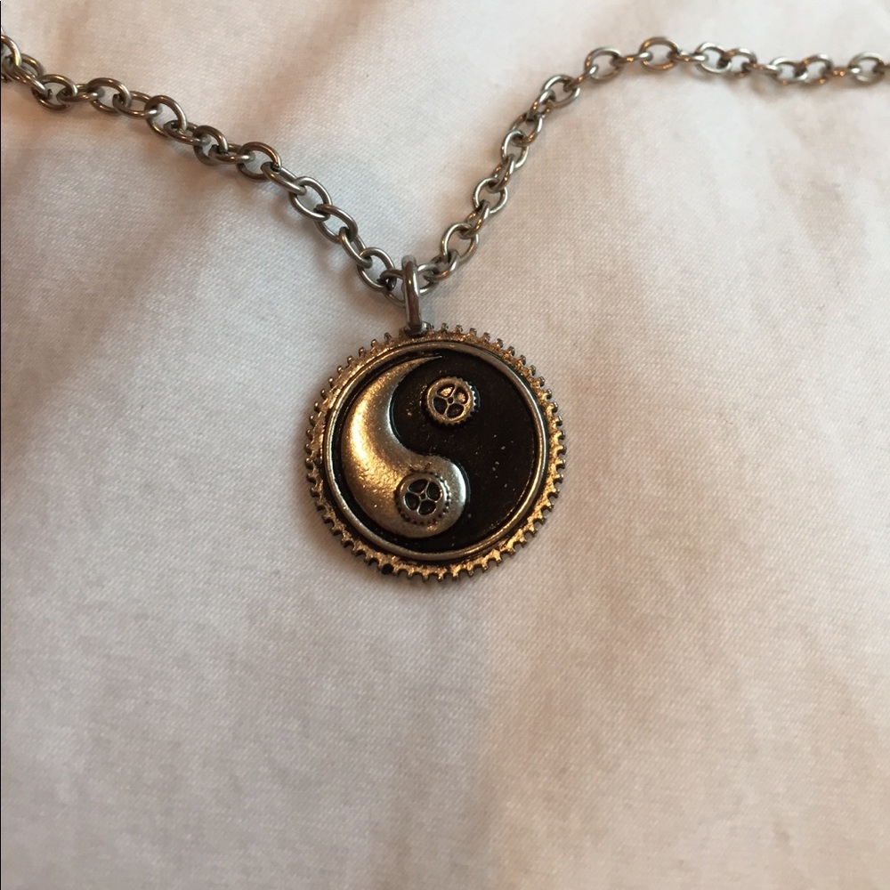 Ying yang necklace