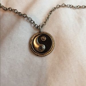 Ying yang necklace