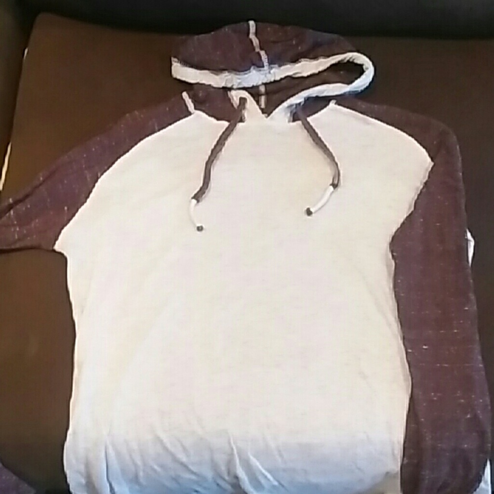 BKE Vintage hooded shirt